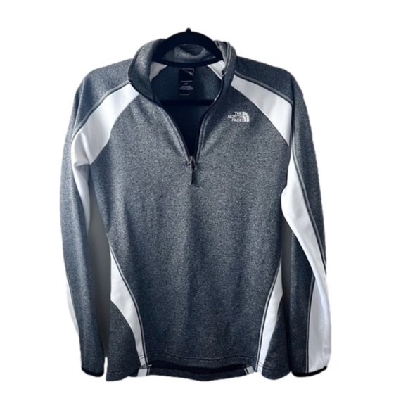 The North Face Sweaters - THE North Face Women’s Quarter Zip Pullover Grey Size Small